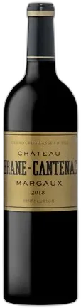 photo du vin Brane Cantenac Margaux 2018