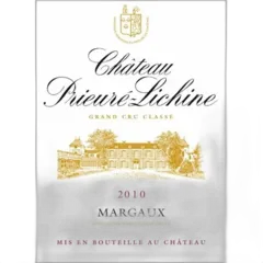 photo du vin Prieuré-Lichine Margaux 2010