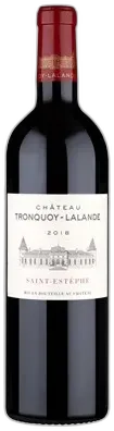 image du vin Tronquoy Lalande Saint-Estèphe 2018