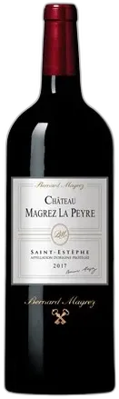 vue du vin Magrez la Peyre Saint-Estèphe 2017