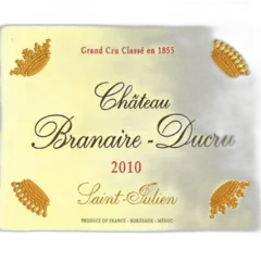 image du vin Branaire Ducru Saint-Julien 2010