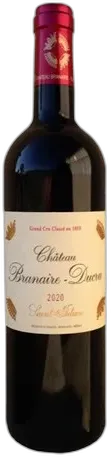 vue du vin Branaire Ducru Saint-Julien 2020