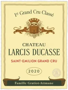photo du vin Château Larcis Ducasse 2020 Rouge