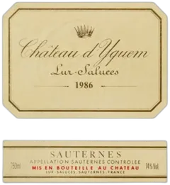 photos du vin Yquem