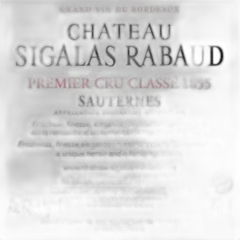 photos du vin Sigalas Rabaud Sauternes Aoc Blanc 2018 375