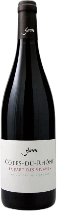 photo du vin Côtes du Rhône la Part des Vivants 2023