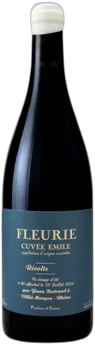 photo du vin Fleurie Cuvée Emile 2023