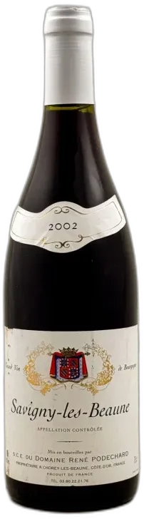 vue du vin René Podechard Savigny les Beaune 2002