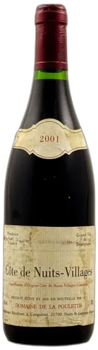 image du vin Domaine de la Poulette Côte de Nuits Villages 2001