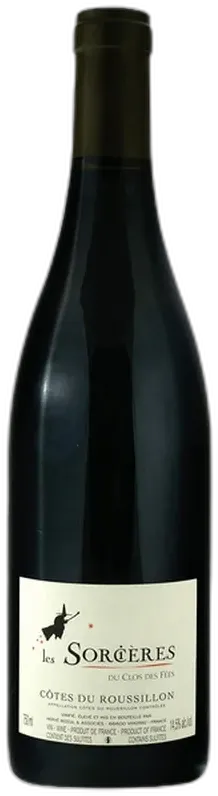photo du vin Clos des Fees Cotes du Roussillon les Sorcieres Rge Rouge 2021