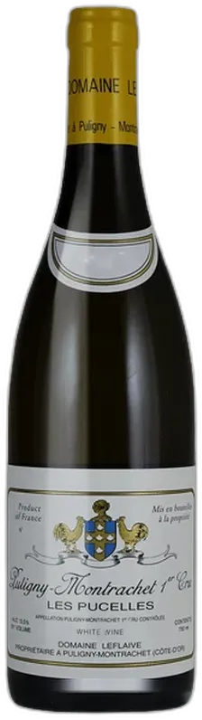 vue du vin Leflaive Puligny Montrachet les Pucelles Blanc 2019