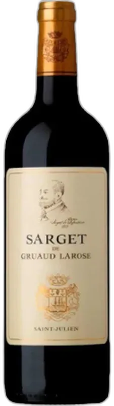 capture du vin Sarget de Gruaud Larose Saint-Julien