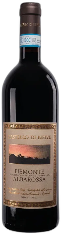 image du vin Piemonte Doc Albarossa Castello di Neive 2020