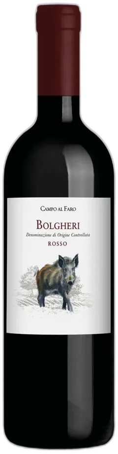 illustration du vin Bolgheri Doc Rosso Campo al Faro 2023