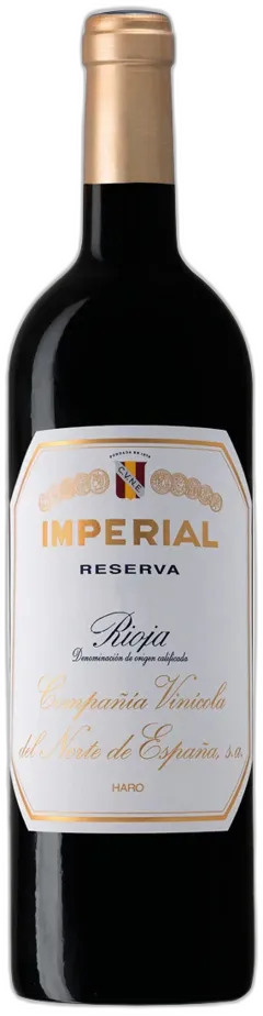 photo du vin Rioja Doca Reserva Imperial Cvne 2020