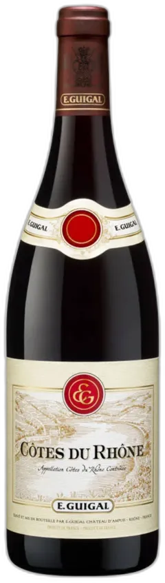 photo du vin Domaine E. Guigal Côtes du Rhône Rouge 2022