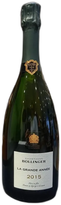 photos du vin Bollinger la Grande Année Champagne