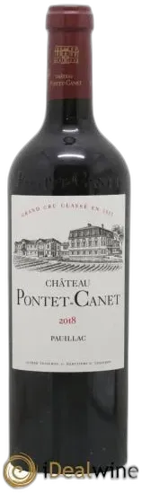 photo du vin Château Pontet Canet