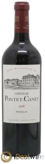 photo du vin Château Pontet Canet