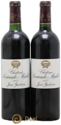 photo du vin Château Sociando Mallet