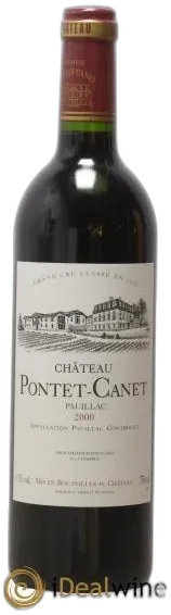 aperçu du vin Pontet Canet