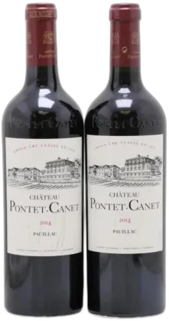 photo du vin Château Pontet Canet