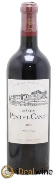 aperçu du vin Pontet Canet