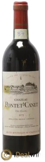 aperçu du vin Pontet Canet