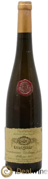 aperçu du vin Gewurztraminer Kreutzfelder Vendanges Tardives Prestige