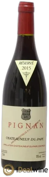 aperçu du vin Pignan Emmanuel Reynaud