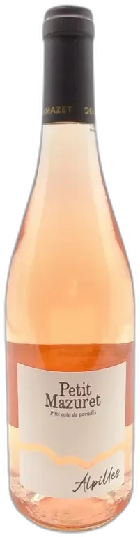 vue du vin Igp Alpilles Petit Mazuret Paradis Rose les Rois Malts
