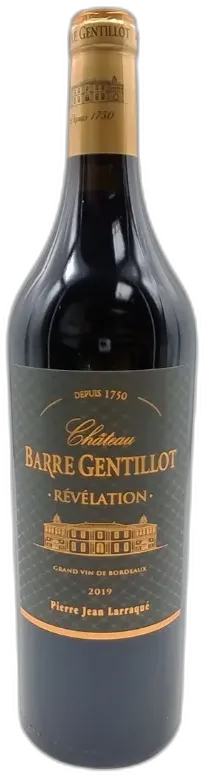 photo du vin Graves Vayre Gentillot Rouge les Rois Malts