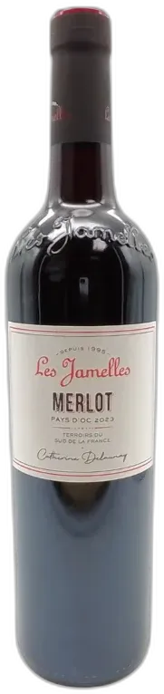 capture du vin Igp oc Merlot Jamelles Rouge les Rois Malts