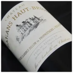 photos du vin Château Bahans Haut Brion 1999