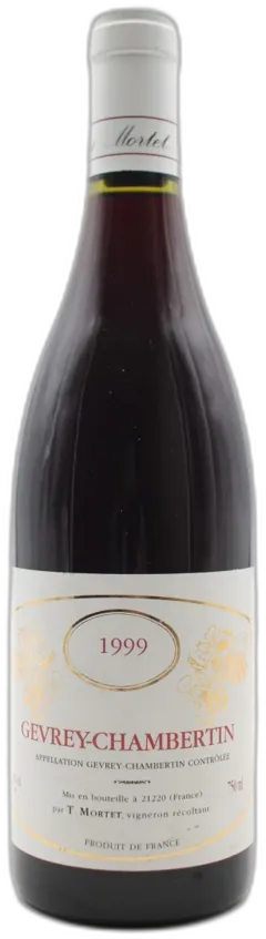 photo du vin Gevrey-Chambertin 1999 Thierry Mortet
