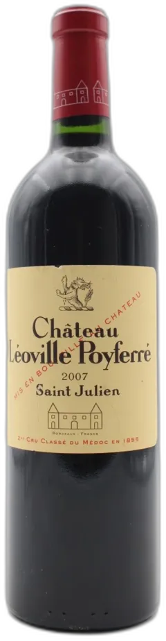 photo du vin Château Léoville Poyferré 2007