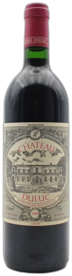 photo du vin Château Duluc 1990