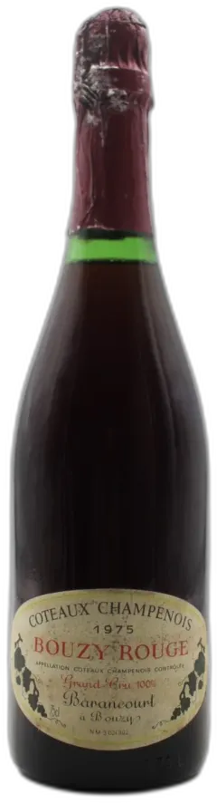 photo du vin Coteaux Champenois 1975 Bouzy Rouge Barancourt
