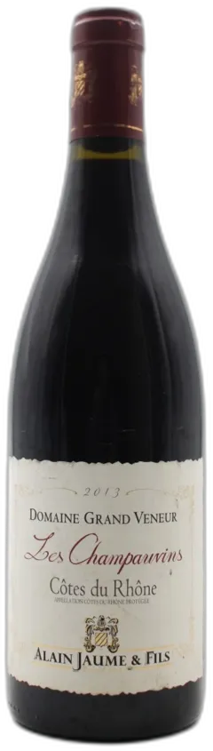 photo du vin Côtes du Rhône 2013 les Champauvins Domaine Grand Veneur