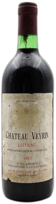 photo du vin Château Veyrin 1982