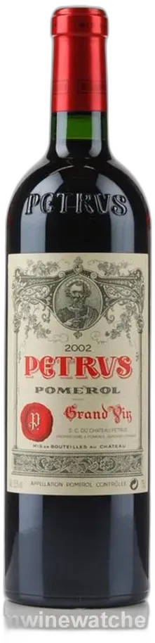 vue du vin 2002 Petrus