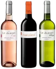 vue du vin le Jardin de Fleur la Mothe