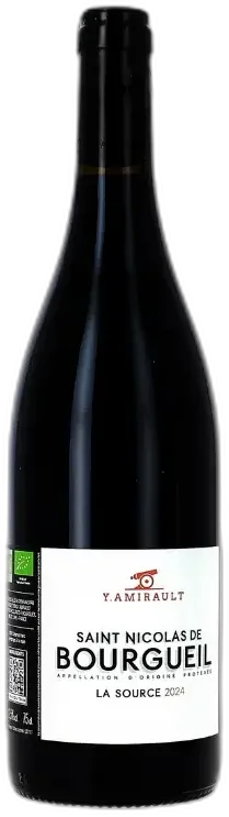 photos du vin Domaine Y. Amirault st Nicolas de Bourgueil la Source 2024