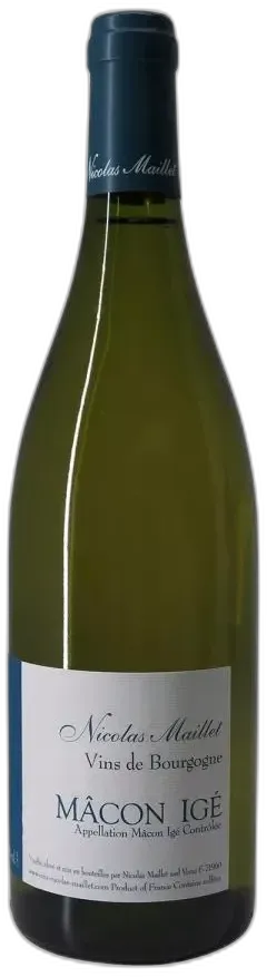 photo du vin Mâcon Igé Nicolas Maillet 2018