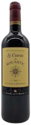photo du vin le Comte de Malartic Aop Pessac-Léognan