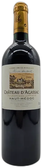 capture du vin Château d’Agassac Cru Bourgeois Supérieur Aop Haut-Médoc