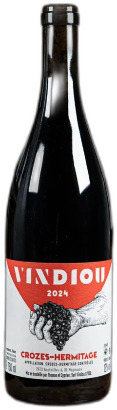 image du vin Crozes-Hermitage 2024 Vindiou
