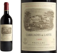 photo Carruades de Lafite Rouge 1995 Second Vin du Château Lafite-Rothschild