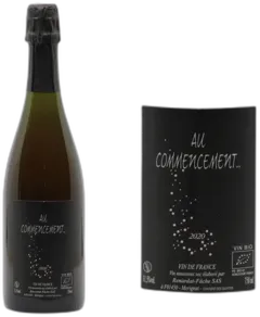 image du vin Vin de France Mousseux "au Commencement" Méthode Ancestrale Sur Lie