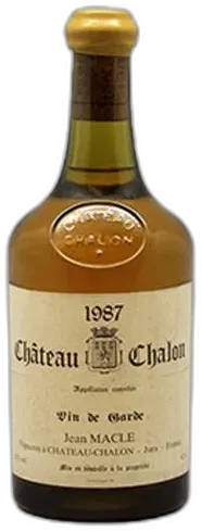 vue du vin Domaine Jean Macle Château-Chalon Jura 1987